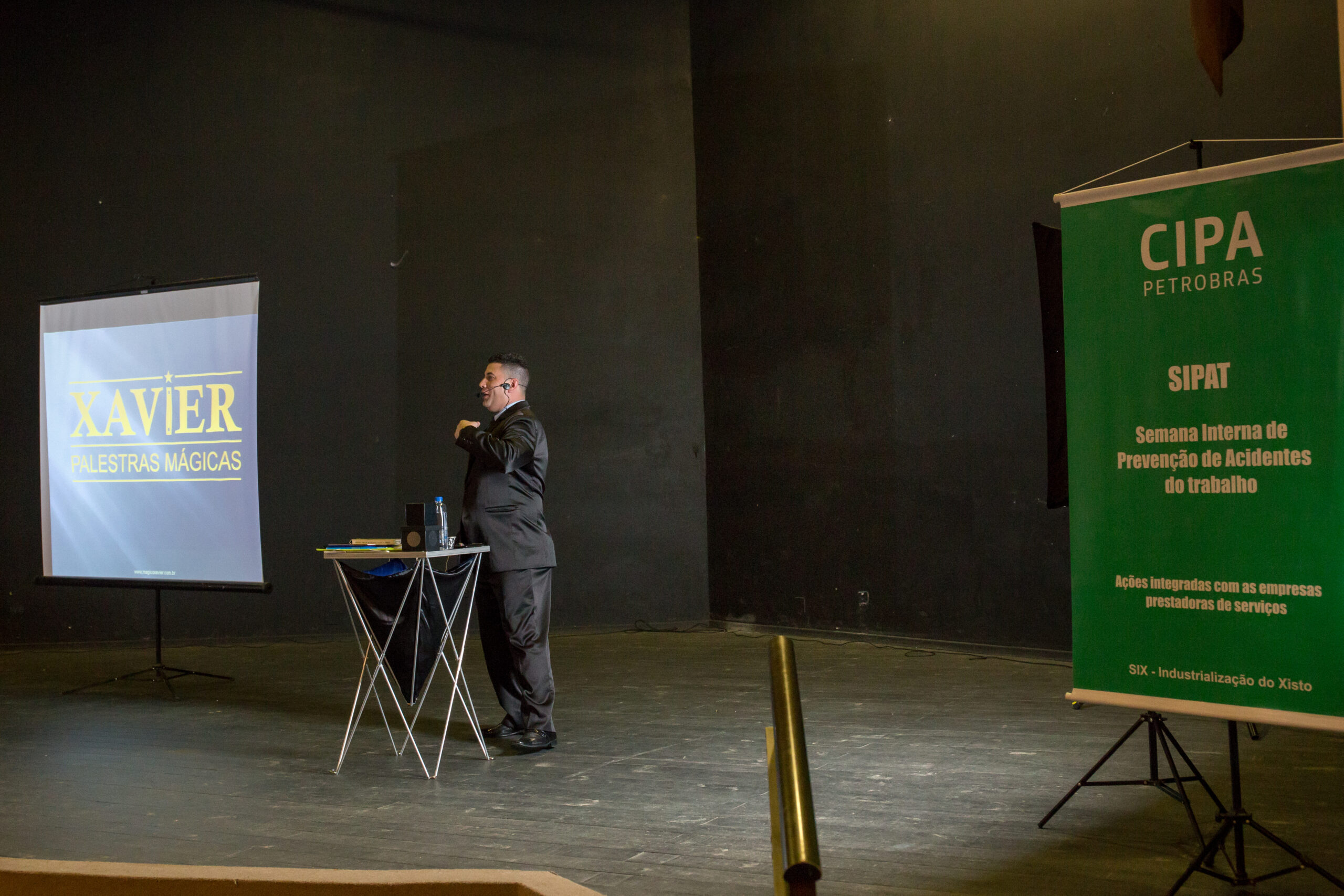 palestra com circo